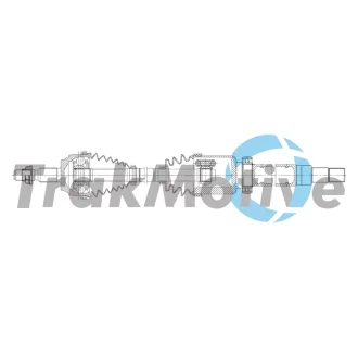 FORD Напіввісь передня права TRANSIT CONNECT 1.5 TDCi 15 Trakmotive 30-2381
