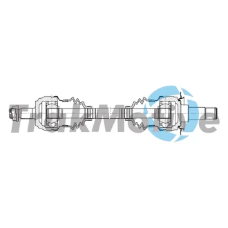 DB Напіввісь задня ліва C-CLASS (W205) C 180 14-21 Trakmotive 30-2385