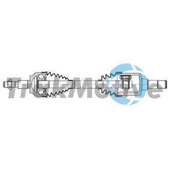 FORD Напіввісь передня ліва TRANSIT CONNECT 1.5 TDCi 15 Trakmotive 30-2579