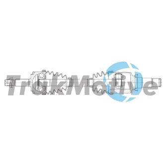 TOYOTA Напіввісь передня права COROLLA 1.8 VVTi Hybrid 19 Trakmotive 30-2595