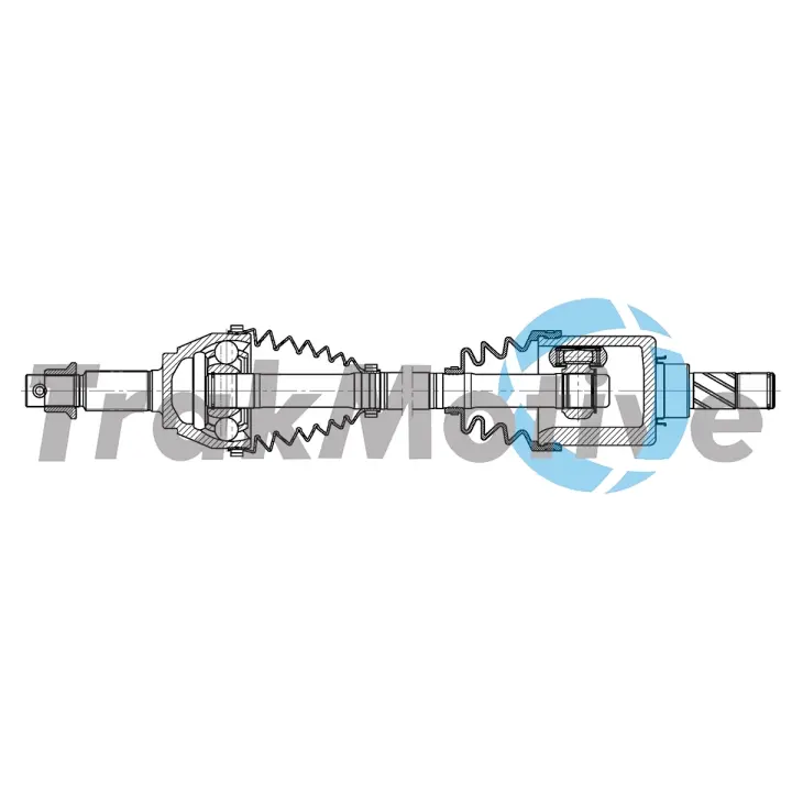 Напіввісь передн. лів. QASHQAI / QASHQAI +2 I 2.0 07-13 Trakmotive 30-2619 (фото 1)