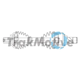 RENAULT Напіввісь задн. ліва TWINGO III 1.0 SCe 75 19 Trakmotive 30-2657