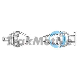 TRAKMOTIVE VW Напіввісь передня ліва TIGUAN (AD1, AX1) 2.0 TDI 4motion 16-24 Trakmotive 30-2680