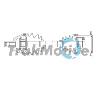 TRAKMOTIVE AUDI Напіввісь передн. лів. A3 (8V1, 8VK) 2.0 TDI 13-16, SEAT LEON 2.0 TDI 12-20, SKODA OCTAVIA III 2.0 TDI 12-20, VW GOLF VII 2.0 GTD 13-20 Trakmotive 30-2685