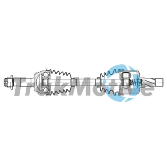 TRAKMOTIVE FIAT Напіввісь передня ліва DUCATO (250_) 115 Multijet 2,0 D 11- Trakmotive 30-2924