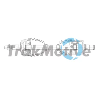 TRAKMOTIVE VW Напіввісь передня ліва TRANSPORTER T6 (SGA, SGH, SHA, SHH) 2.0 TDI 4motion 15-24 Trakmotive 30-2942