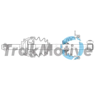 TRAKMOTIVE VOLVO Напіввісь передн. лів. V40 (645) 2.0 95-04 Trakmotive 30-2951