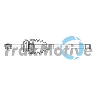 HYUNDAI Напіввісь передня ліва i20 I (PB, PBT) 1.2 08-12 Trakmotive 36-0019