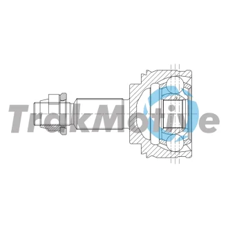 RENAULT К-кт ШРКШ KANGOO BE BOP (KW0/1) 1.5 dCi 09- Trakmotive 40-0929