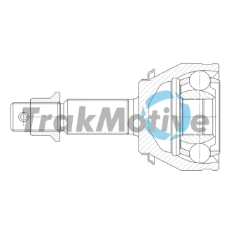 TRAKMOTIVE NISSAN К-кт ШРКШ передн. лів. QASHQAI II 1.6 dCi 13- Trakmotive 40-0951