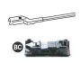 Щітка склоочисника безкаркасна передн (1шт) Force 730мм BMW I3 (I01), I8 (I12), I8 (I15) FORD TOURNEO CUSTOM V362 OPEL ZAFIRA C PEUGEOT 3008, 5008, 5008 I RENAULT ESPACE V 06.09- Trico TF730L (фото 5)