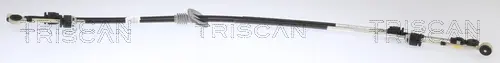 FORD трос КПП (подвійний) FOCUS III 1.0-1.6 12 TRISCAN 8140 16751 (фото 1)