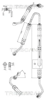 BMW Гідравлічний шланг ГУР 5 (E39) 95 TRISCAN 8516 11001