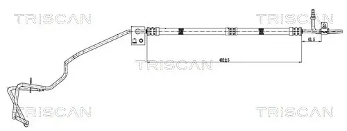 FORD Гідравлічний шланг ГУР TRANSIT 06 TRISCAN 8516 16001 (фото 1)