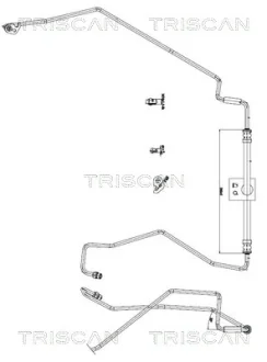FORD Гідравлічний шланг ГУР TRANSIT 2.4 00- TRISCAN 8516 16046