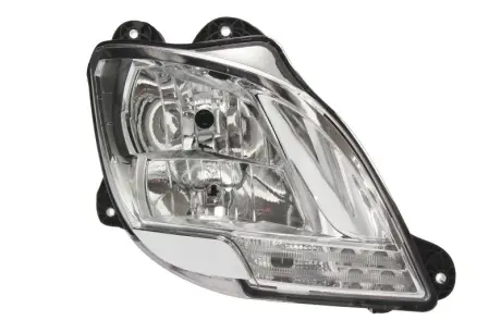Фара Прав (H1/H7/LED/PY21W, ручн, включає денні ходові вогні, колір відбивача: хром, колір повороту: прозор) DAF CF, XF 106 10.12- TRUCKLIGHT HL-DA004R