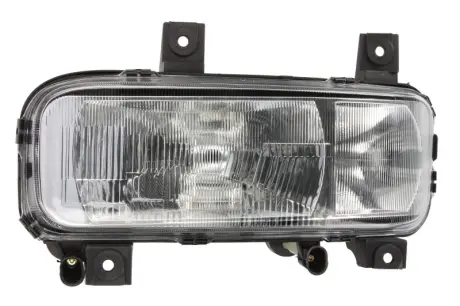 Фара Лів (H1/H4/W5W, електричн, колір відбивача: хром) MERCEDES ATEGO, ATEGO 2 01.98- TRUCKLIGHT HL-ME006L (фото 1)