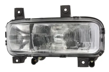 Фара Прав (H1/H4/W5W, електричн, колір відбивача: хром) MERCEDES ATEGO, ATEGO 2 01.98- TRUCKLIGHT HL-ME006R (фото 1)