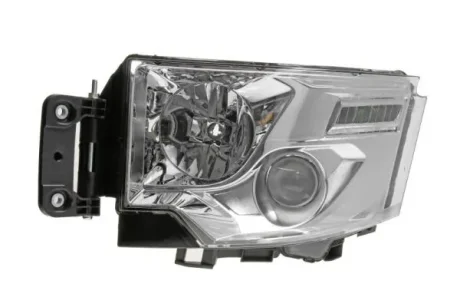 Фара лів (2*LED/H1/H7, електричн, з мотором, включає денні ходові вогні, колір відбивача: хром) RVI C, T 01.13- TRUCKLIGHT HLRV011L