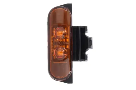Габаритні ліхтарі Лів/Прав, помаранчевий, LED, випукла, 24В VOLVO FH 09.07- TRUCKLIGHT SM-VO005