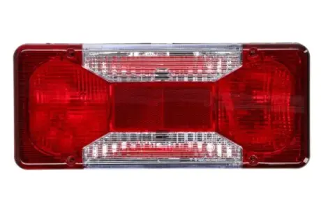 Ліхтар задній Прав (12В, білий/червон, відбивач) IVECO 29L10, 29L12, 29L14, 35C10, 35S10, 35C11, 35S11, 35S11 D, 35S11 /P, 35C12, 35S12, 35C13, 35C13 /P, 35S13 D, 35S13, 35S13 /P, 35C14, 35C14 /P TRUCKLIGHT TL-IV002R/RR