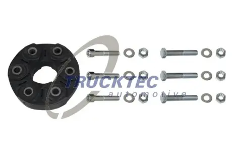 Муфта кардана еластична BMW 3 (E90-93)/5 (E60/E61/F07/F10/F11) 04-17 (к-кт) TRUCKTEC 08.34.164