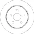 Диск гальмівний задн Лів/Прав LEXUS ES, NX, UX TOYOTA CAMRY, C-HR, COROLLA CROSS, RAV 4 V, YARIS CROSS 1.2-3.5 07.14- TRW DF8335 (фото 1)