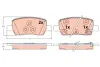 Комплект гальмівних колодок задн, HYUNDAI SANTA FE IV, SANTA FE IV/SUV KIA SORENTO IV 1.6H/2.2D/2.5 07.18- TRW GDB2368 (фото 1)