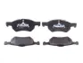 Комплект гальмівних колодок передн, CHRYSLER RAM, VOYAGER III, VOYAGER IV DODGE CARAVAN 2.4-3.8 01.95-07.09 TRW GDB4128 (фото 1)