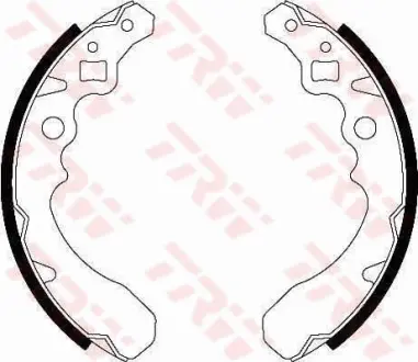Тормозные колодки TRW GS8282