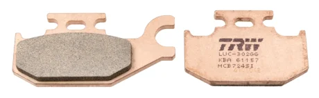 Гальмівні колодки задн/передн, призначення: позашляховики, матеріал: агломерат-SI, 40,7x62x9,5мм BOMBARDIER DS, OUTL., QUEST CAN-AM COMMANDER, DS, OUTLANDER., RENEGADE, MAVERICK 250-976 TRW MCB724SI - фото Гальмівні колодки задн/передн, призначення: позашляховики, матеріал: агломерат-SI, 40,7x62x9,5мм BOMBARDIER DS, OUTL., QUEST CAN-AM COMMANDER, DS, OUTLANDER., RENEGADE, MAVERICK 250-976 TRW MCB724SI