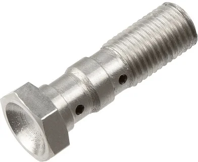 Болт гальмового шланга M10x1,25, колір: Сталь (на 2 шланга) TRW MCH951C