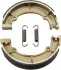 Гальмівні колодки задн 180x40мм (EN) With springs: Так KAWASAKI A1, EN, GPZ, GT, GTR, KZ, VN, Z, ZL 400-850 1979-2006 TRW MCS852 (фото 1)