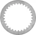 Комплект дисків зчеплення кількість 7 YAMAHA WR, YFM, YFZ, YZ 250/450/700 1994-2020 TRW MES3597 (фото 1)