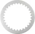 Комплект дисків зчеплення кількість 8 YAMAHA FJ-09, FZ1, MT-09, YZF-R1 847/850/1000 2004-2019 TRW MES3728 (фото 1)