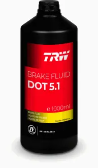 Гальмівна рідина DOT5.1 (1L) [сухість: 269°C, вологість: 187°C, в\'язкість: 810мм²/с] SAE J1703, ISO/DIN 4925 TRW PFB501CE