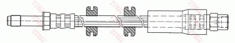 Гальмівний шланг гнучкий передн Лів (довжина 545мм, M10x1/M10x1) MERCEDES SPRINTER 4-T (B904), V (638/2), VITO (W638) 2.0-2.8 02.96-05.06 TRW PHB446