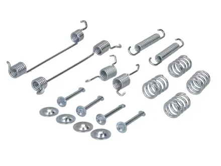 Монтажний набір гальмівної колодки (BENDIX) FIAT PUNTO, TEMPRA, TIPO, UNO LANCIA DEDRA, DELTA II, Y, Y10 PEUGEOT 206 1.1-1.9D 07.87- TRW SFK166