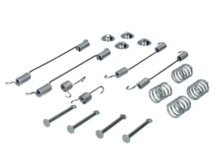 Монтажний набір гальмівної колодки (BENDIX) NISSAN PRIMERA PEUGEOT 406 RENAULT DUSTER 1.5D-3.0 11.95- TRW SFK260