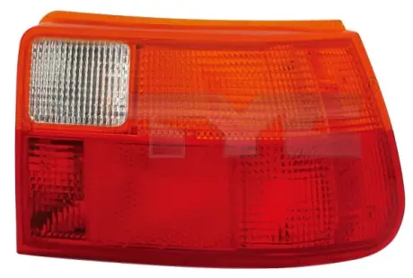 Ліхтар задній Лів (колір повороту помаранчевий, колір скла червон) OPEL ASTRA F Універсал 09.91-12.02 TYC 110372012