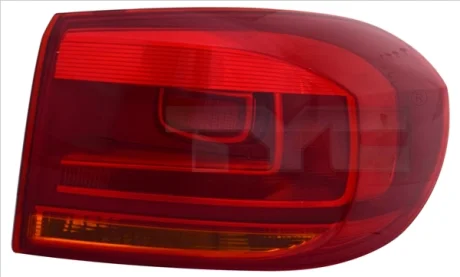 Ліхтар задній Лів (зовнішн) VW TIGUAN I 05.11-07.18 TYC 119178112