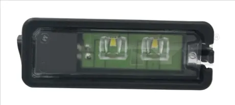 Підсвітка номерного знаку (LED) PORSCHE PANAMERA 970 SEAT LEON 5F VW BEETLE 5C, CC, EOS, GOLF VI, GOLF VII, PASSAT B7, PASSAT B8, POLO V 6C, POLO V 6R, SCIROCCO 03.06-12.20 TYC 15-0183-00-2