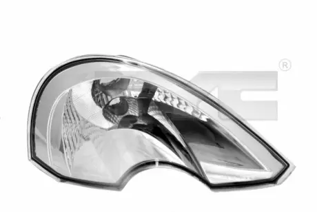 Лампа сигналу повороту переднього Прав (білий) RENAULT MODUS Ph I 09.04-11.07 TYC 18-0295-11-2
