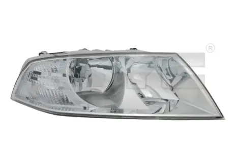 Фара Прав (H1/H7, електричн, з мотором, колір відбивача: хром) SKODA OCTAVIA II 02.04-10.08 TYC 20-12177-15-2