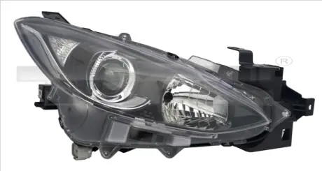 Фара Прав (H11/H15, електричн, без мотора) MAZDA 3 BM 09.13-02.17 TYC 20-14425-15-2