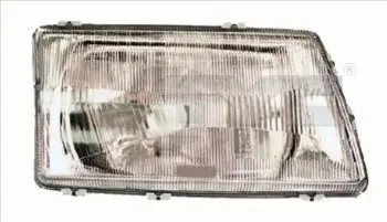 Фара Прав (H4, механічн, колір відбивача: срібн) AUDI 100 C3, 200 C3 08.82-12.91 TYC 20-1736-05-2