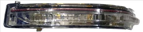 Повторювач повороту в дзеркалі лів (прозорий, LED) NISSAN QASHQAI II J11, X-TRAIL III T32 11.13-09.17 TYC 32401803