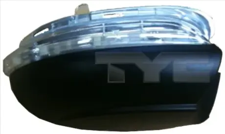 Лампа сигналу повороту переднього Прав (прозорий, LED) VW GOLF VI, TOURAN I 10.08-05.15 TYC 337-0171-3