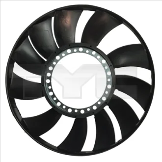 Крильчатка вентилятора AUDI A4 B5, A4 B6, A4 B7 SKODA SUPERB I VW PASSAT B5, PASSAT B5.5 1.6-3.2 09.97-06.08 TYC 80200552 (фото 1)