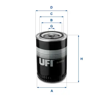 Масляний фiльтр UFI 23.459.00